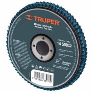 DISCO FLAP-DISC 4.1/2" X 7/8" NORTON GRANO 80 REF R822