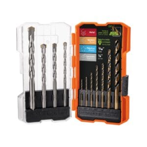 JUEGO BROCAS MIXTO 9 PIEZAS