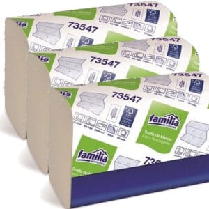TOALLAS DE MANOS DOBLADAS EN Z FAMILIA REF 73554
