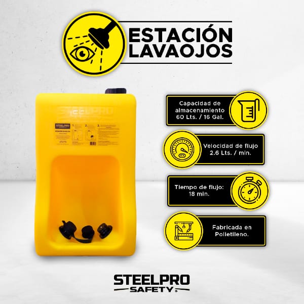 ESTACIÓN LAVAOJOS PORTÁTIL - Imagen 2