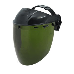 CARETA ROCKET CON VISOR LENTE VERDE IR 3.0 STEELPRO