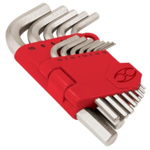 JUEGO 13 LLAVES ALLEN STD PUNTA HEXAGONAL MARCA TRUPER