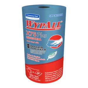 ROLLO WYPALL X75 PLUS INDUSTRIAL AZUL KIMBERLY